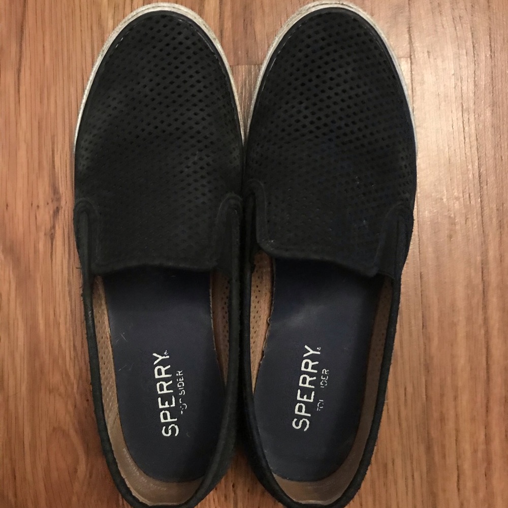 Women’s sperry slip on sneakers